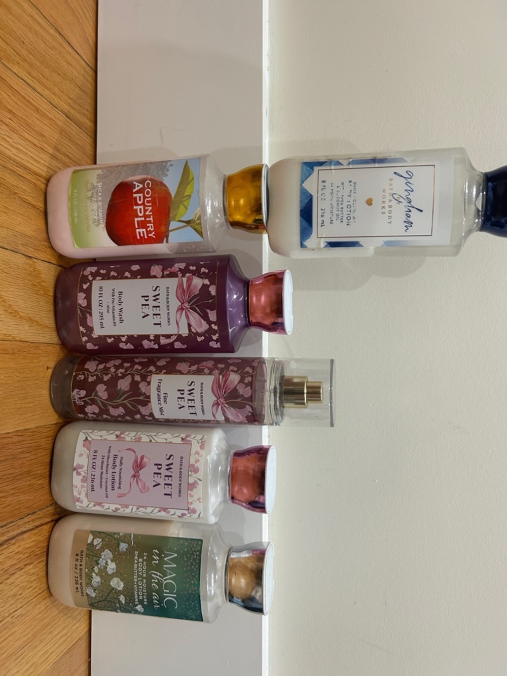 Bath & Body Works Sweet Pea Hydrating Body Lotion - Pink